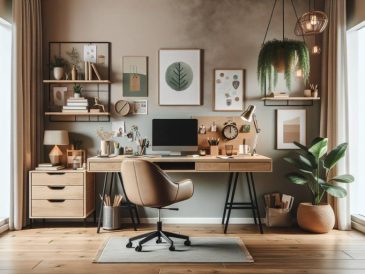 diy home office ideas for remote work productivity