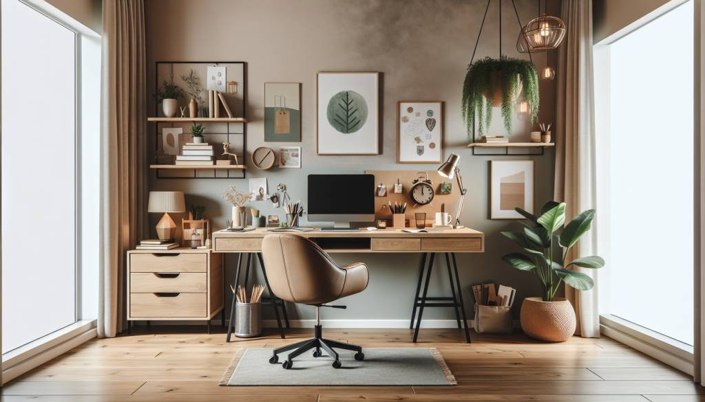 diy home office ideas for remote work productivity